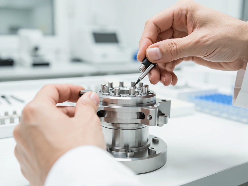 Precision engineering work