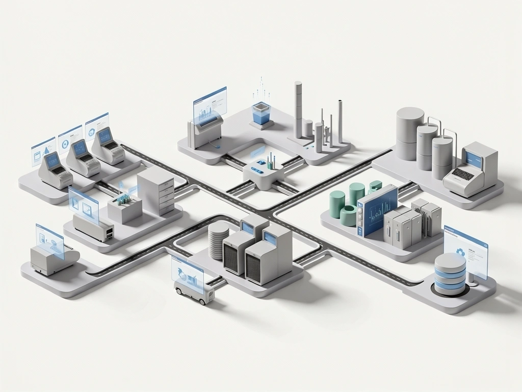 Data infrastructure visuals