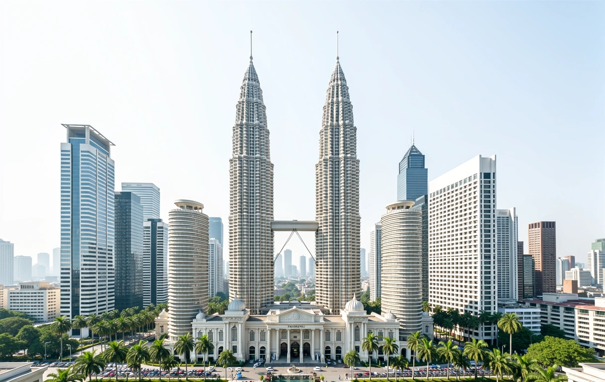 Architectural precision in Kuala Lumpur