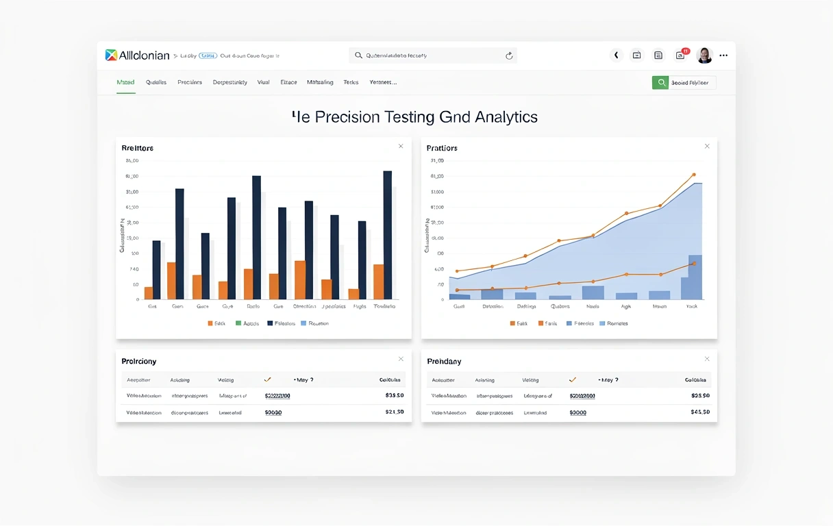 Precision testing and analytics