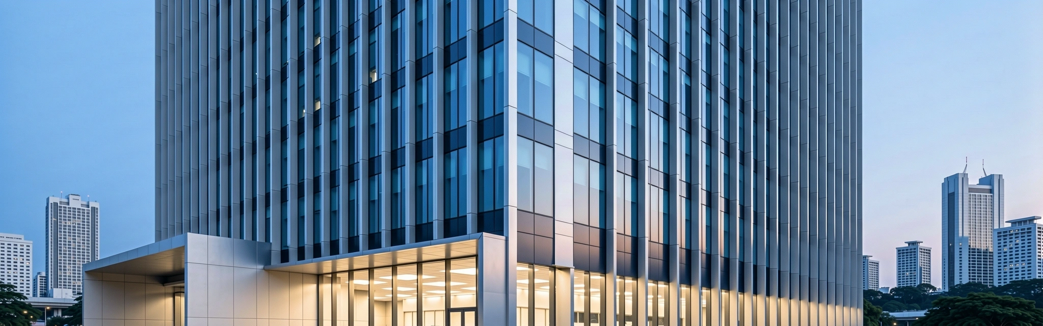 Modern building detail